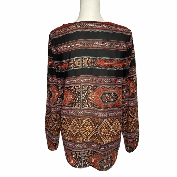 Sanctuary x Revolve Market Boho Top Aztec Print - Picture 7 of 11